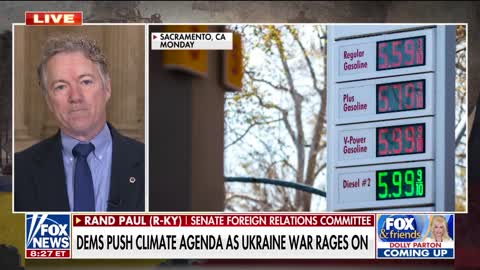 Rand Paul RIPS Biden Administration On Gas Prices