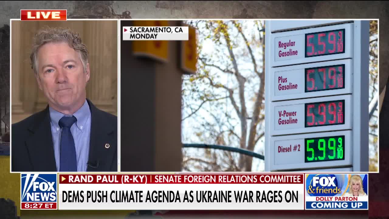 Rand Paul RIPS Biden Administration On Gas Prices