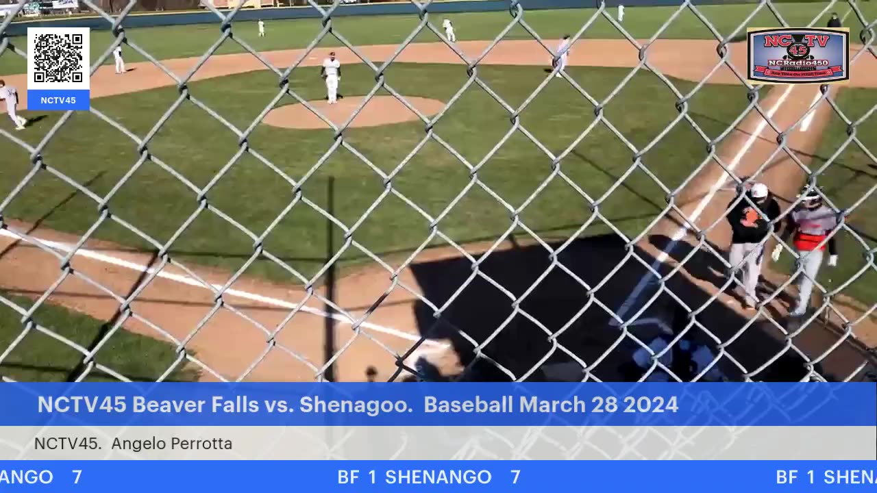 NCTV45 Beaver Falls vs. Shenango. Baseball March 28 2024