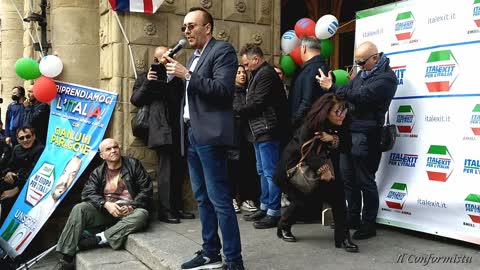 BOLOGNA - NO DRAGHI DAY - 9 aprile 2022 - Intervento di MARCO MORI