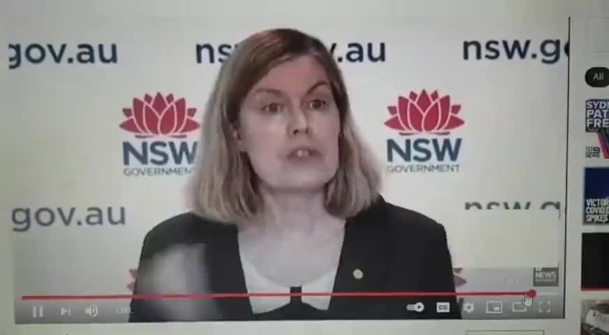 Australian public health chief admits they are in the New World Order