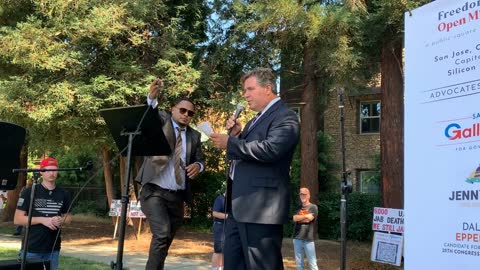 Freedom Rally ửng viên Thống ₫ốc Cali Sam Gallucci