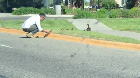 Dude Does Right by the Ducks