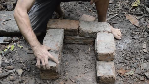 Primitive Technology Fired Clay Bricks