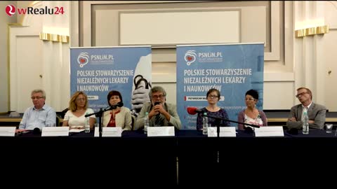 Konferencja prasowa Stowarzyszenia Polskich Niezależnych Lekarzy i Naukowców