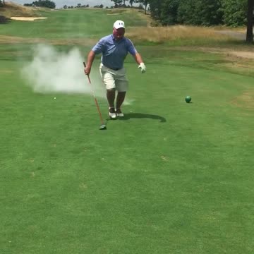 Exploding Golf Ball trick!