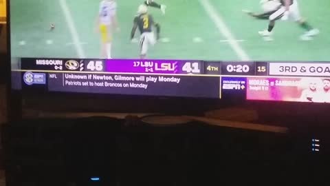 LSU gets upset