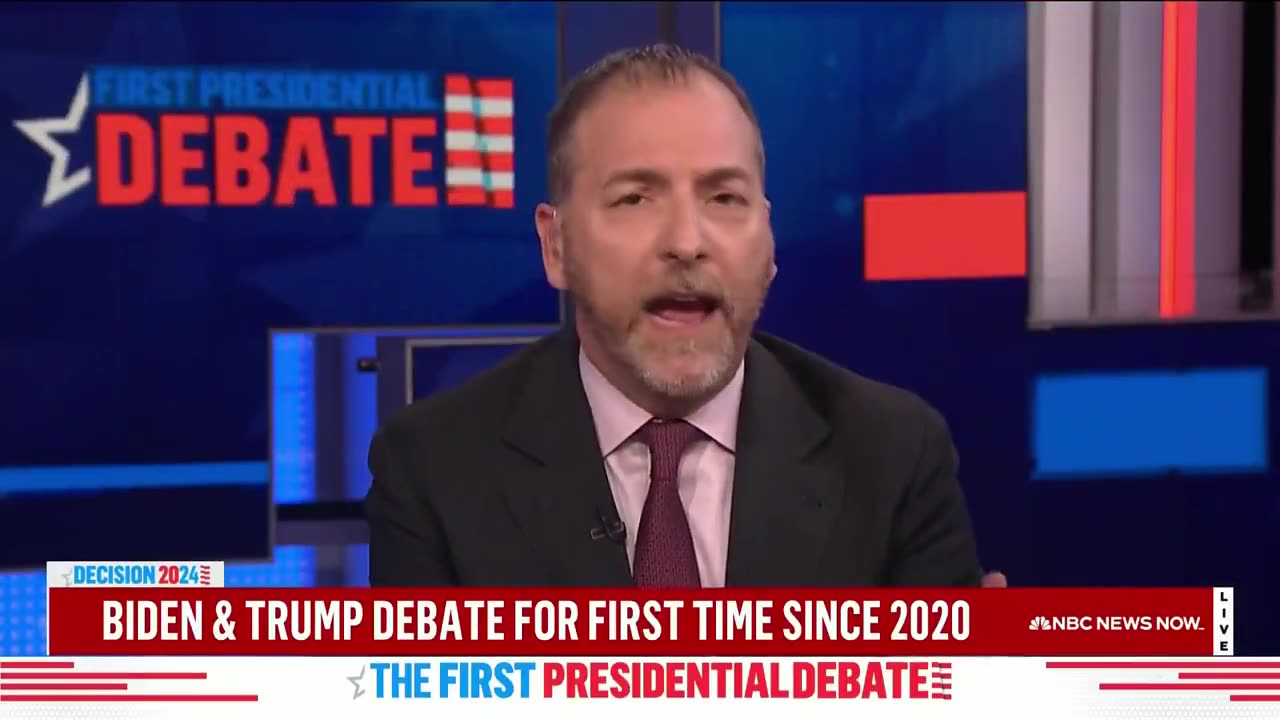 Chuck Todd at NBC confirms Democrats will replace Biden