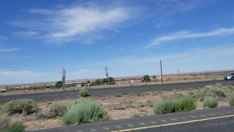 AZ roadside attraction and another crazy long train