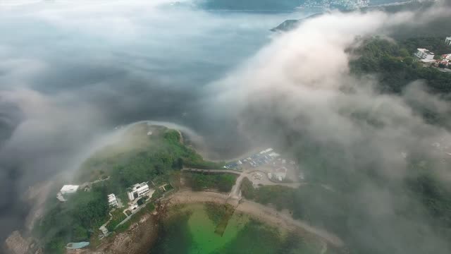 aerial videos of coastline