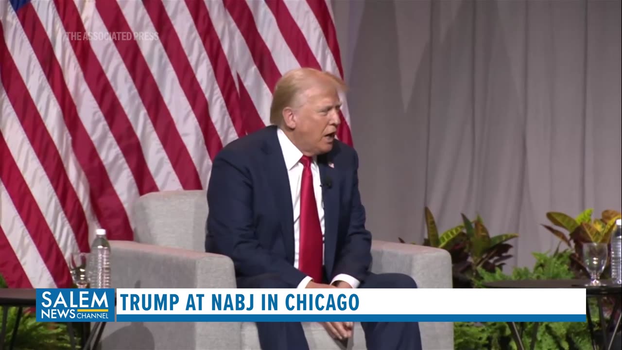 Donald Trump Takes Center Stage At Contentious Black Journalists' Conference
