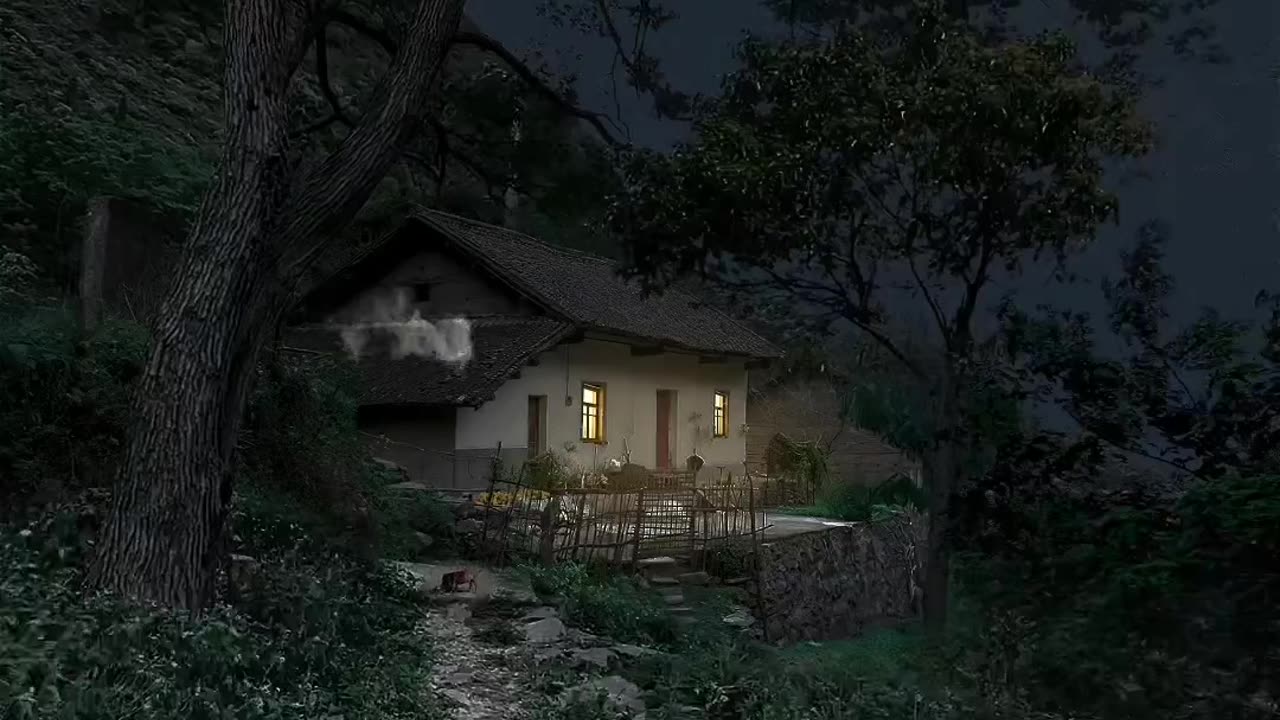 Amazing Night among Nature in India
