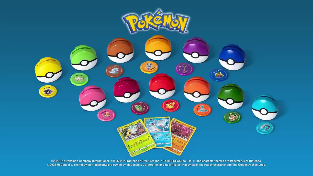 POKEMON Cajita Feliz - Happy Meal Toys Collections