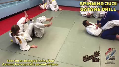 Spinning Juji Gatame Drill