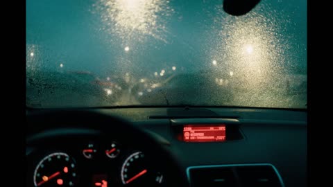 Driving in the Rain. Relaxing sounds. Drift into your own happiness.