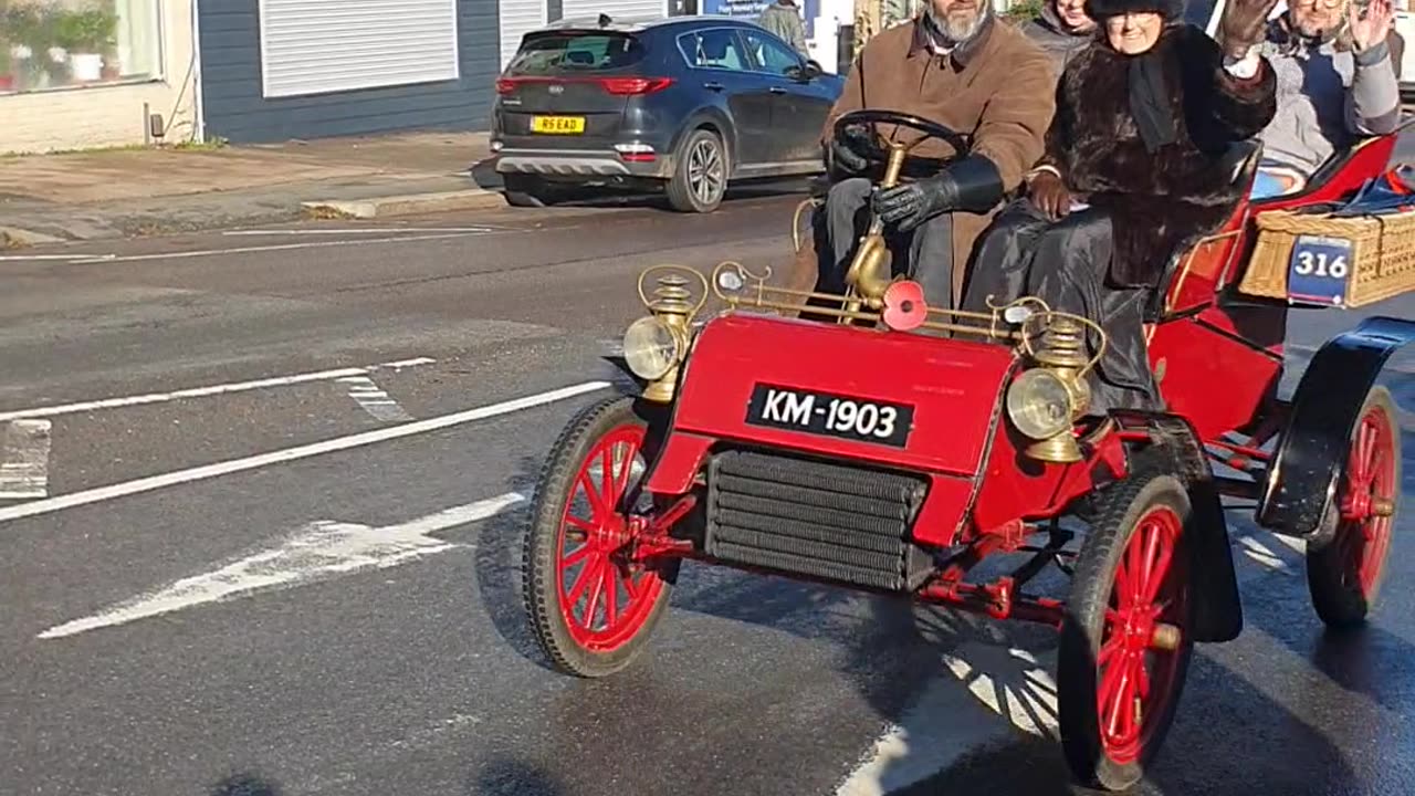 London to Brighton Veteran Car Run 05.11.2023. Vid044 #veterancarrun