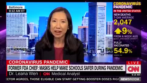 CNN’s Dr. Leana Wen Says "We Are Nowhere Near" Kids Attending School Without Masks