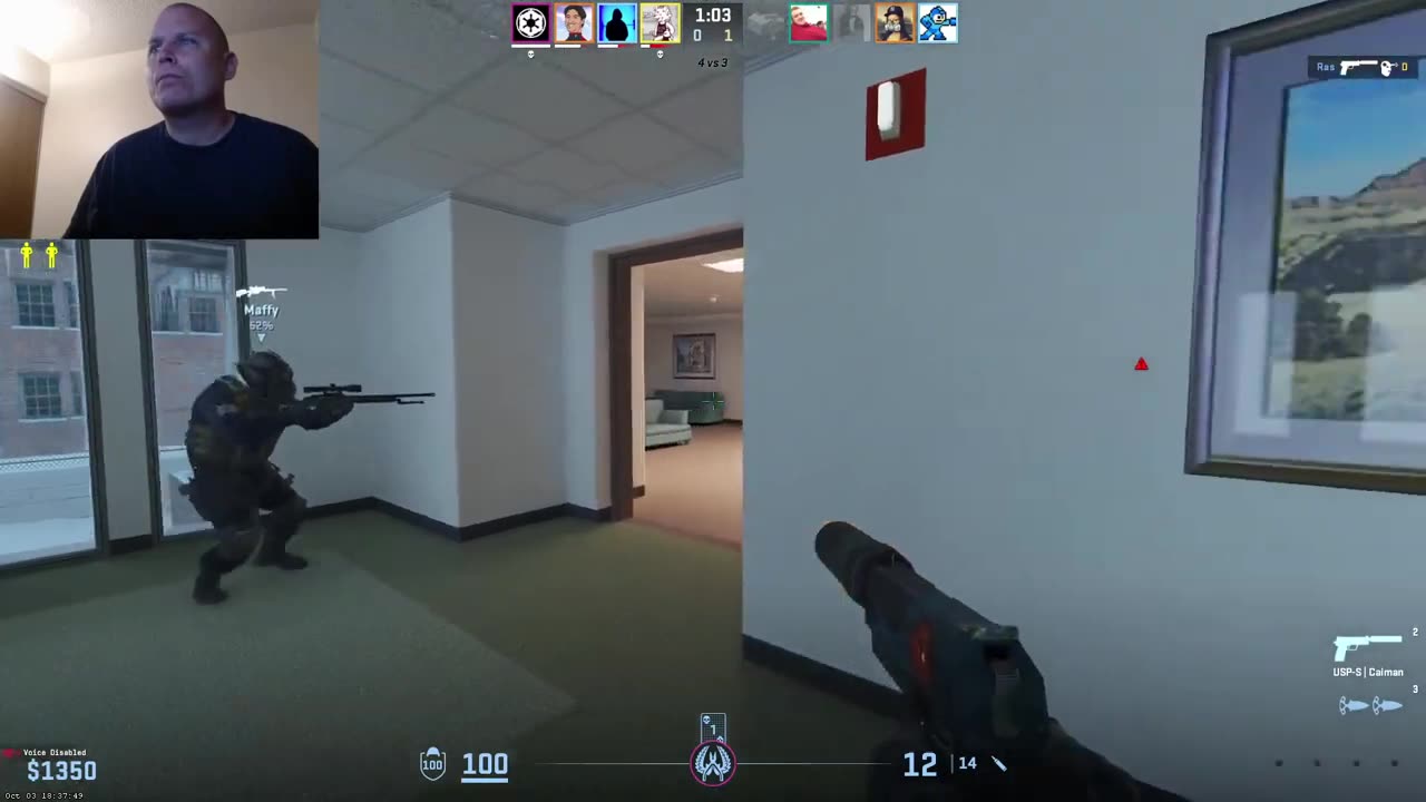 I GOT A TRIPLE KILL WITH THE USP-S