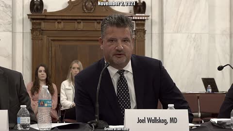 Sen. Ron Johnson- COVID VACCINE Dr. Joel Wallskog TESTIMONY