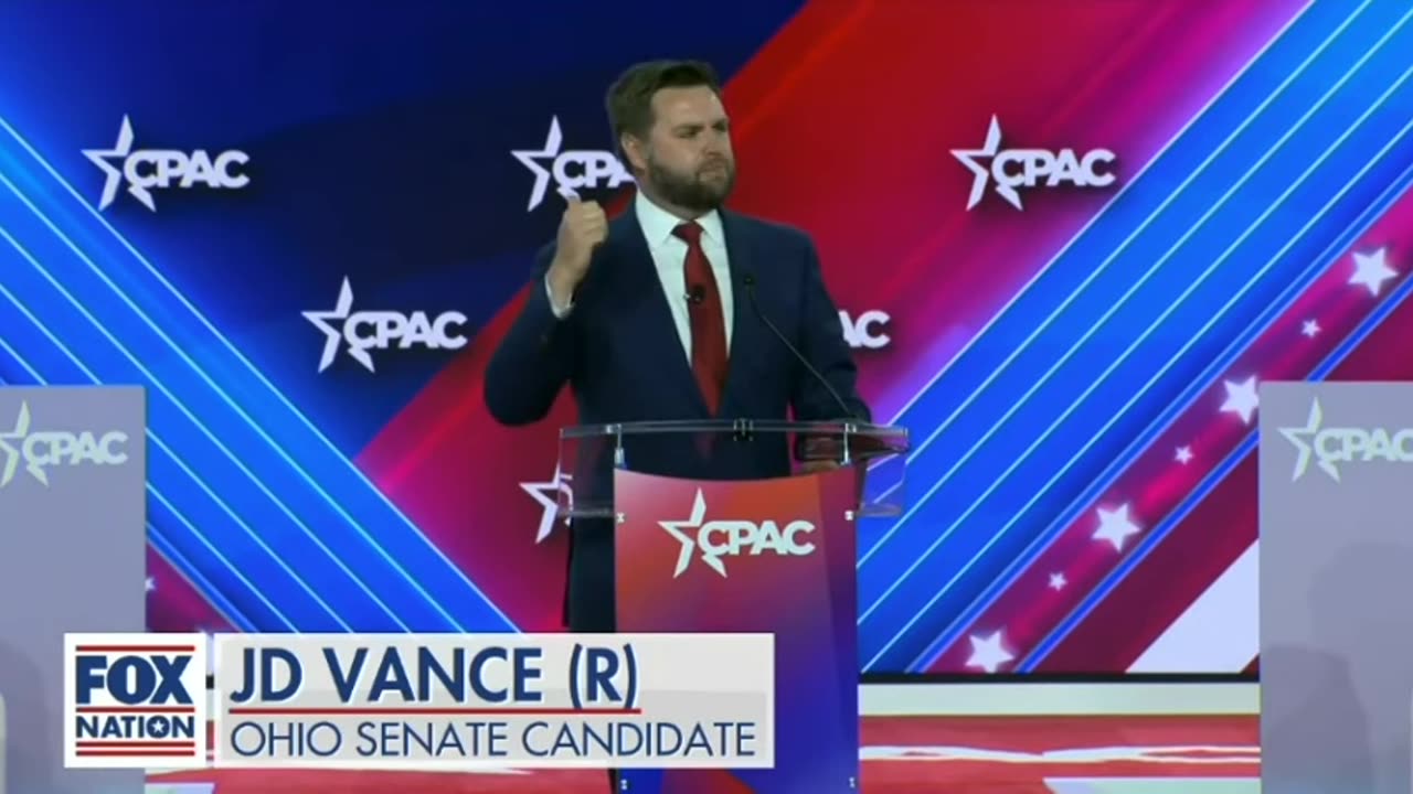 JD Vance Speech at CPAC Dallas by JD Vance for Senate