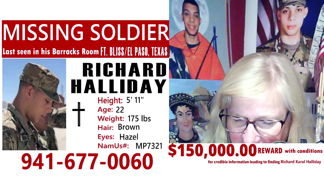 Day 1214 - Find Richard Halliday - So Much Evidence