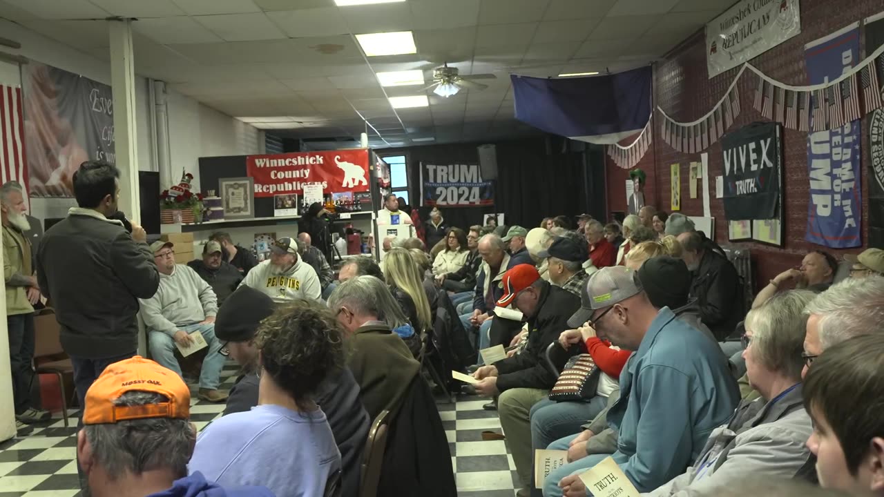 Live on Rumble | Vivek 2024 Town Hall in Winneshiek County, IA