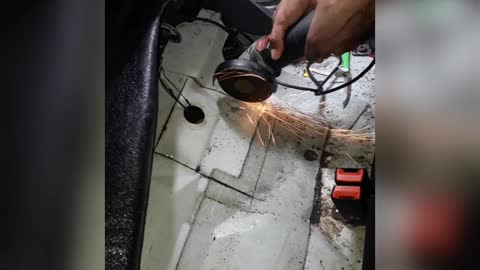 trocar bomba e boia de combustivel veiculo da Ford sem tirar o tanque, por cima