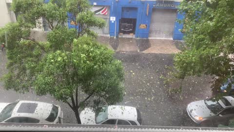 HAIL IN SURRY HILLS