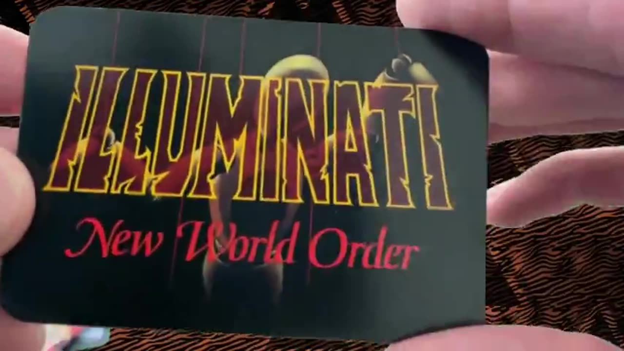 ILLUMINATI PLAYING CARDS 1994 (FULL DECK) 🔥