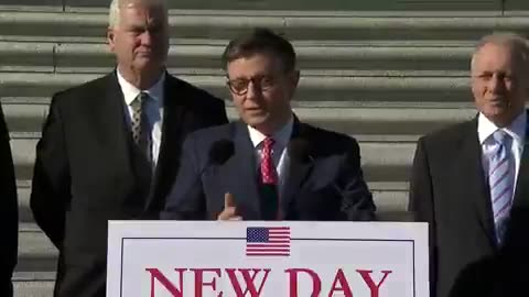 Trump expected to visit Capitol Hill tomorrow. "We're working out the details of him" Johnson