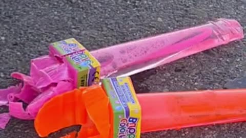 EXPERIMENT Crushing soft _ crunchy things with car Smashing cola fanta sprite ASMR crushing _Shorts