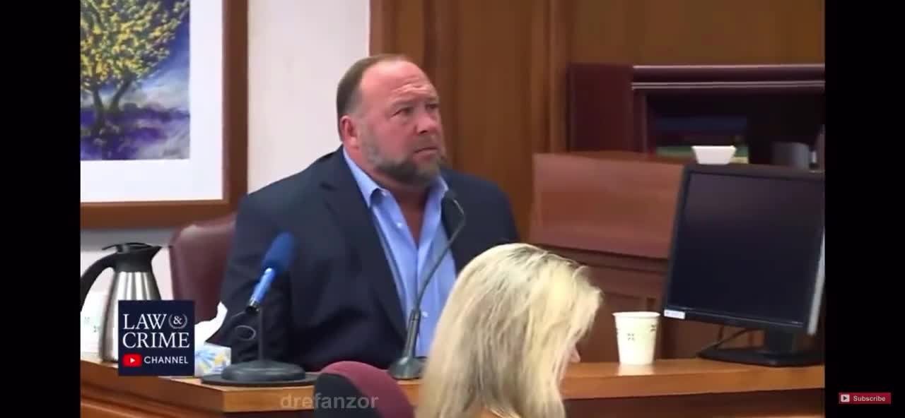 Alex Jones calling out pedophiles at his trial