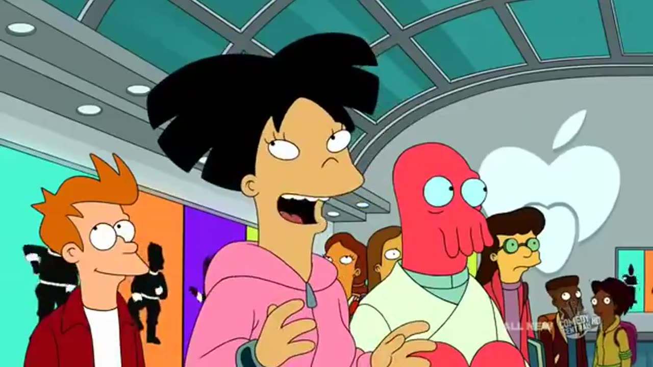 BE SURE TO GET YOUR "EYEPHONE" AN IPHONE PARODY FROM FUTURAMA ON COMEDY CENTRAL