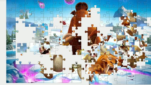 Puzzle. Ice Age.