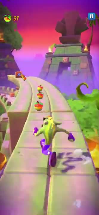 Nitros Crash Skin Gameplay - Crash Bandicoot: On The Run!