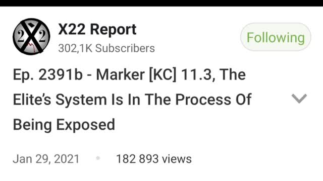 JUST SO YOU KNOW
