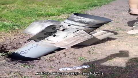 ️ Avdiivka, landscape design with the help of MLRS is the only thing that the occupiers can do.