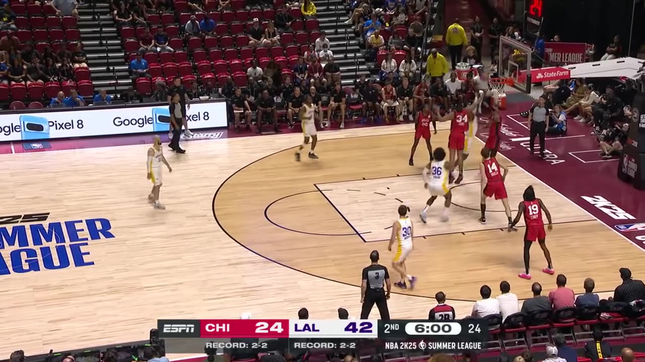 NBA Summer League 2K25 Highlights Lakers VS Bulls July 21 2024