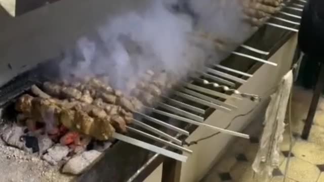 Uzbek kebab we invite to Uzbekistan