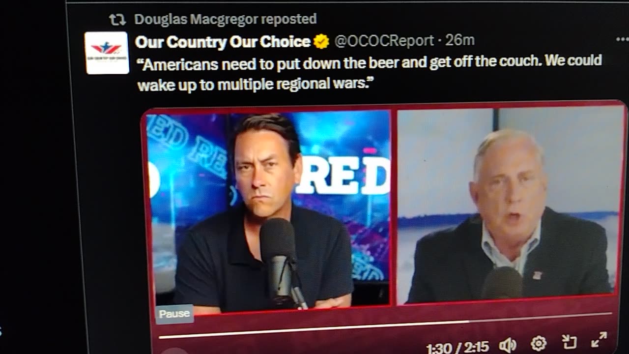 Ret. Col. Douglas MacGregor - "People Need To Wake Up!" (Redacted - Dec.2024)