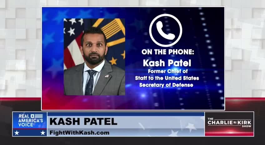 Charlie Kirk & Kash Patel discuss Hunter Biden & Durham investigations occuring simultaneously.