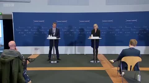 The head of Denmark's medicines agency collapsed during the press conference