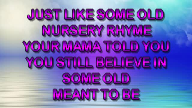 kbkaraokeking a better man