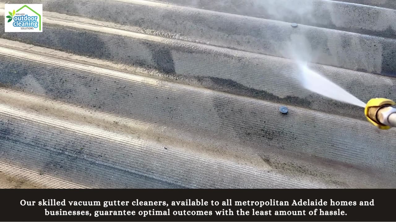 Vacuum Gutter Cleaners | Adelaide Outdoor Cleaning Solutions