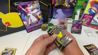 Pokemon celebrations dark sylveon v box break