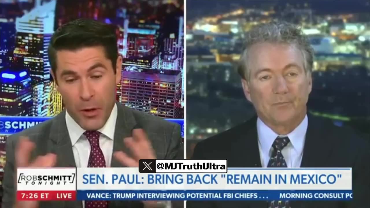 Rand Paul does not support Donald Trump wanting to use the Military to remove Illegal Aliens