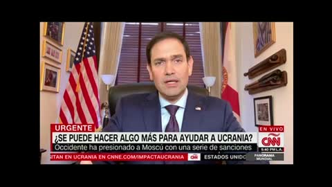 Rubio Habla en Panorama Mundial de CNN en Español Sobre la Crisis en Ucrania