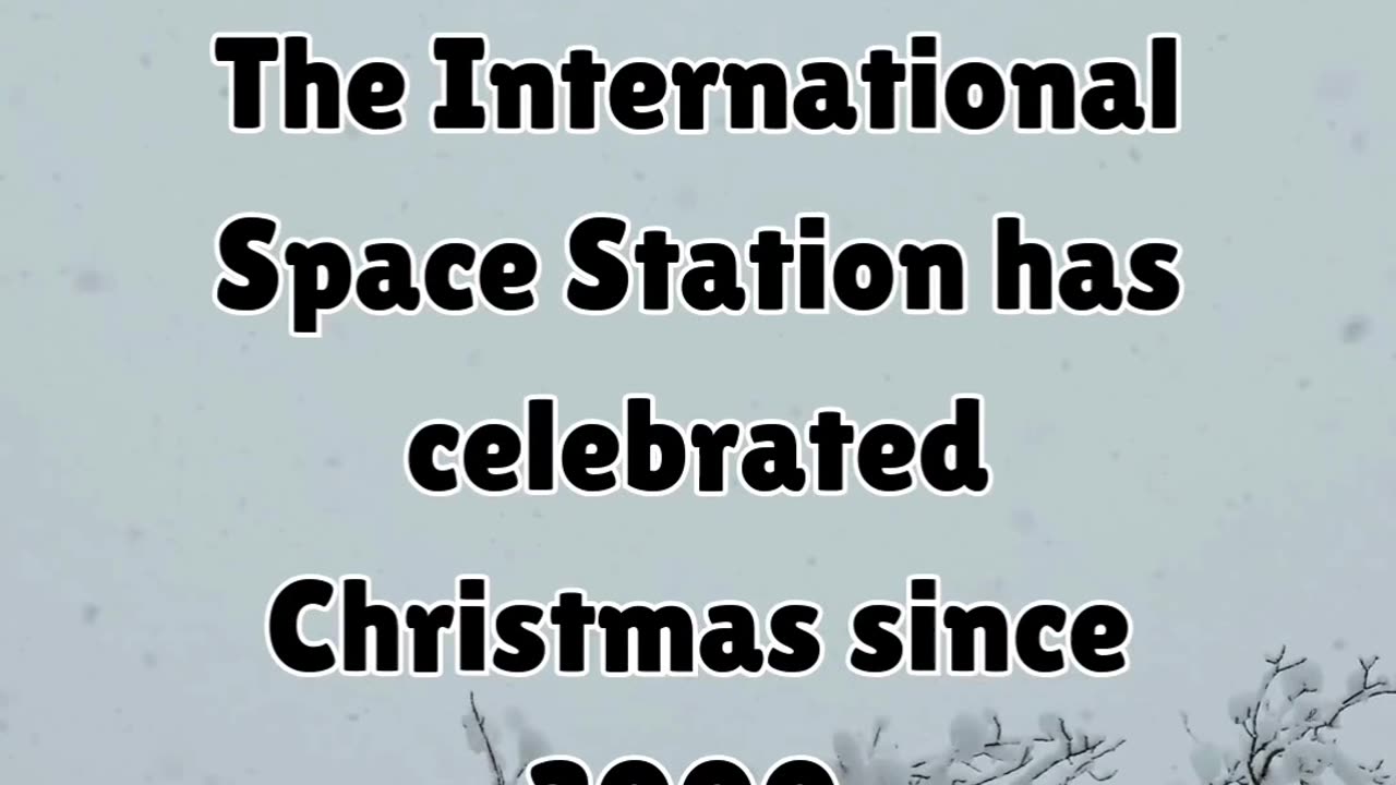 Santa in space?