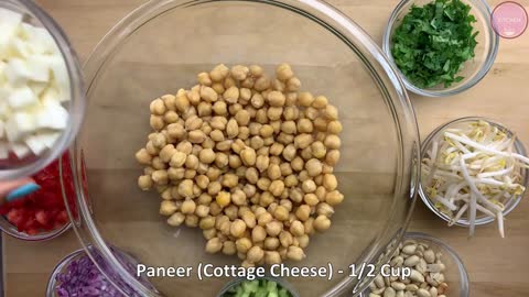 High protein salad