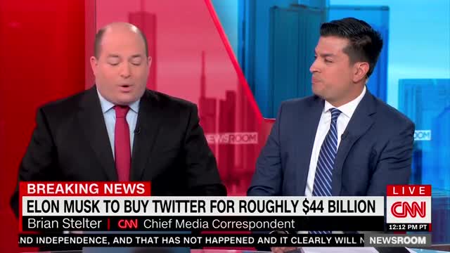 CNN’s Stelter On Twitter Takeover: Do You Actually Want To Join a Party With Total Freedom?